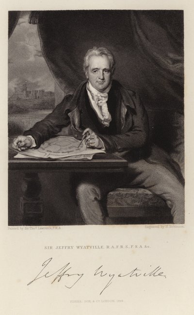 Portrait of Sir Jeffry Wyattville by Thomas Lawrence