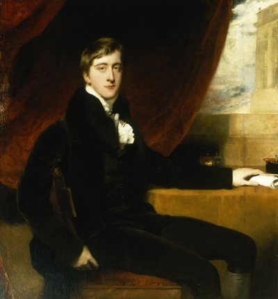 Portrait of William Spencer Cavendish, 6th Duke of Devonshire by Thomas Lawrence