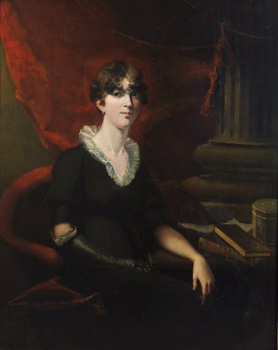 Portrait of a Lady, possibly Sarah Harriet Burney by Thomas Lawrence