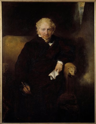Portrait of the Painter Henri Fussli (or Fuseli) (1741-1825). Painting by Sir Thomas Lawrence (1769-1830) by Thomas Lawrence