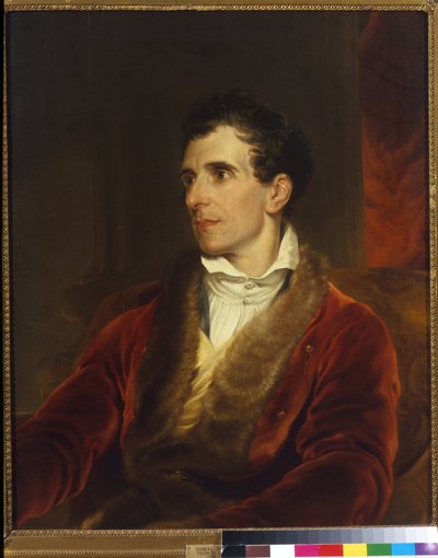 Portrait of the Sculptor Antonio Canova by Thomas Lawrence