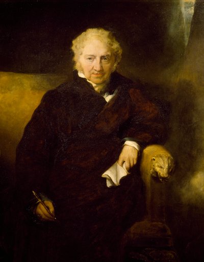 Portrait of the Painter Johann Heinrich Fussli by Thomas Lawrence
