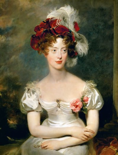 Princess Caroline of Naples and Sicily, Duchess of Berry by Thomas Lawrence