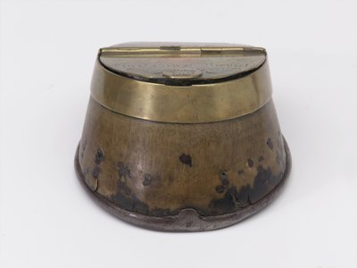 Horse’s hoof inkwell belonging to Captain William Tyrwhitt Drake, Royal Horse Guards, c.1829 by Thomas Lee