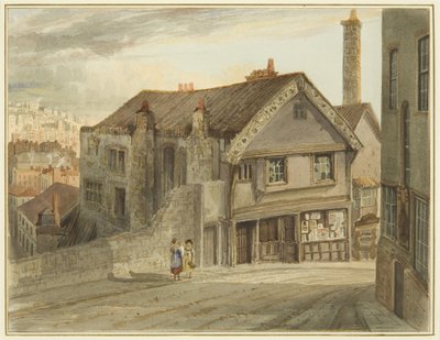 Castle Mill Street, below the Newgate, showing Robert Adams