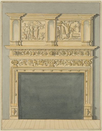 Chimneypiece at 113 Redcliffe Street by Thomas Leeson the Elder Rowbotham