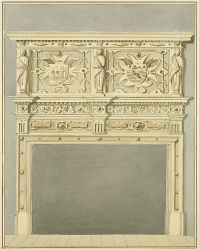 Chimneypiece at Mr Charles Thomas