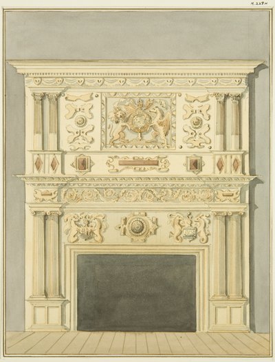 Fireplace at Hillier