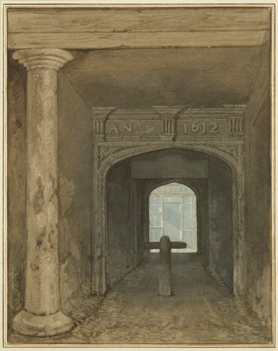 Guard House Passage, Wine Street by Thomas Leeson the Elder Rowbotham