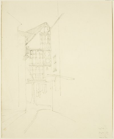 Looking into the Pithay from Wine Street by Thomas Leeson the Elder Rowbotham
