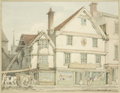 North-West Angle of Broadmead by Thomas Leeson the Elder Rowbotham