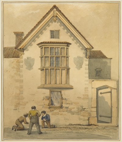 Old House, Called the Palace, in Pile Street by Thomas Leeson the Elder Rowbotham