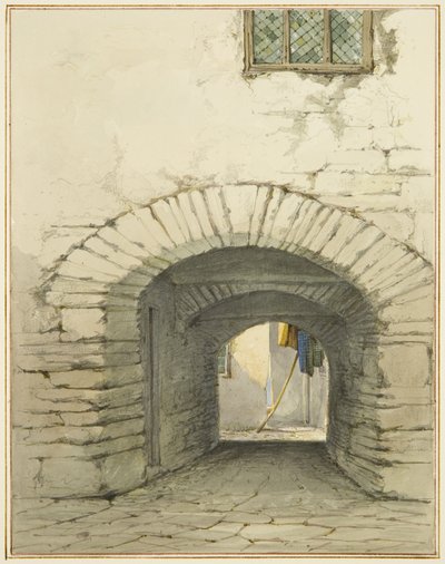 Passage Archway off Marsh Street by Thomas Leeson the Elder Rowbotham