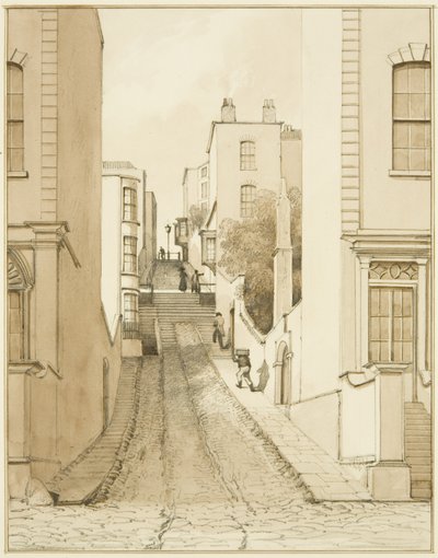 Spring Hill from King Square by Thomas Leeson the Elder Rowbotham