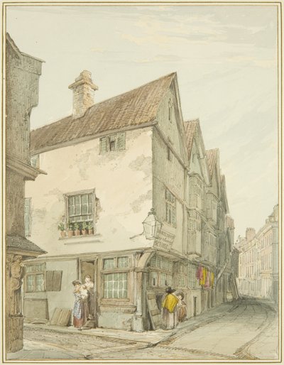 The Corner of Castle Green by Thomas Leeson the Elder Rowbotham