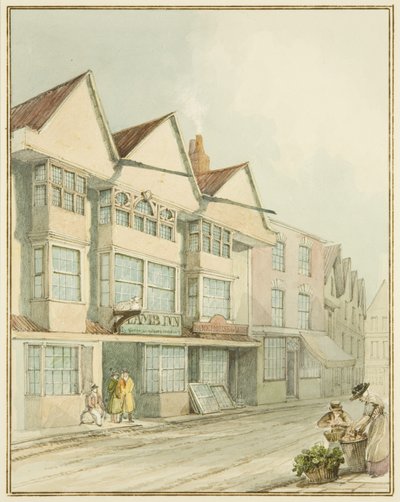 The Lamb Inn, West Street by Thomas Leeson the Elder Rowbotham