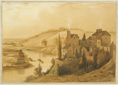 Totterdown, showing Knowle Hill, the Bath Road and the Brislington Turnpike by Thomas Leeson the Elder Rowbotham