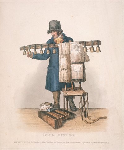 Bell-Ringer with the Stand for His Bells by Thomas Lord Busby