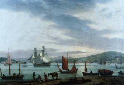Unloading the Catch by Thomas Luny