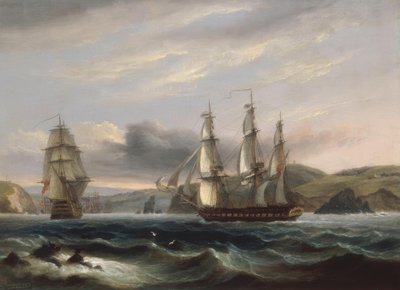 View up the Teign by Thomas Luny