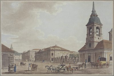 Liteyny Avenue in St. Petersburg by Thomas Malton the Elder
