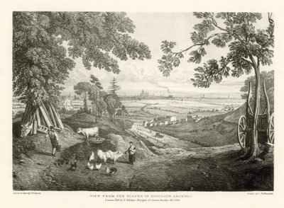 View from the Slopes of Highgate Archway by Thomas Mann Baynes