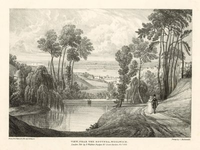 View Near the Rotunda, Woolwich, London by Thomas Mann Baynes