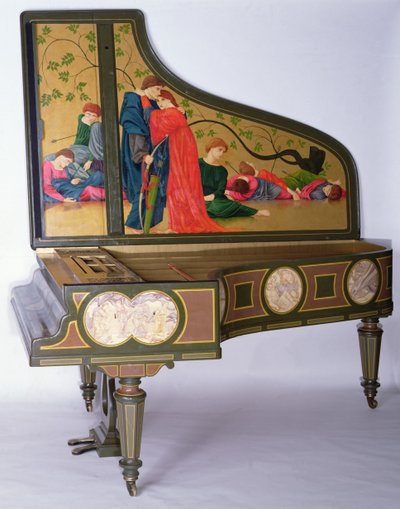 Concert Grand Piano by Sebastien Erard by Thomas Matthews Rooke