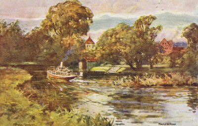 River Thames: Mapledurham by Thomas Maybank