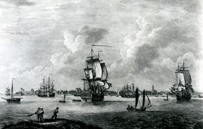 A View of Charles Town, the Capital of South Carolina in North America, Engraved by Pierre Charles Canot by Thomas Mellish