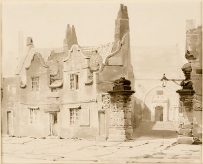 Entrance to the Grammar School in St Mary