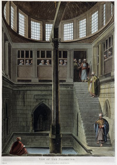 View of the nilometer. In 