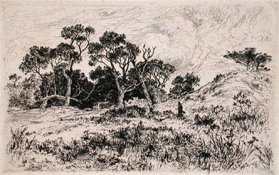 A Southerly Wind and a Cloudy Sky Proclaim it a Hunting Morning by Thomas Moran
