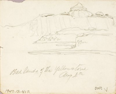 Bad Lands of the Yellowstone by Thomas Moran