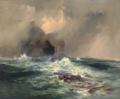 Fingal’s Cave, Island of Staffa, Scotland by Thomas Moran
