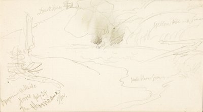 Geyser in Hillside, Norris, the Hurricane by Thomas Moran