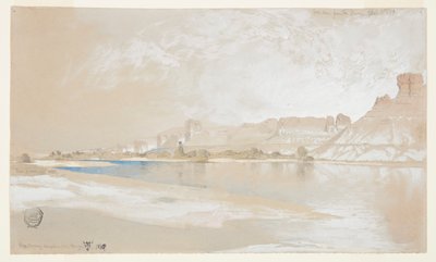 Green River from the Ferry, Wyoming Territory by Thomas Moran