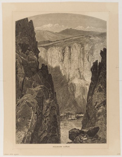 Palisade Canyon by Thomas Moran