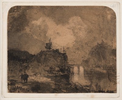 River Scene, Grand Canyon, Colorado by Thomas Moran