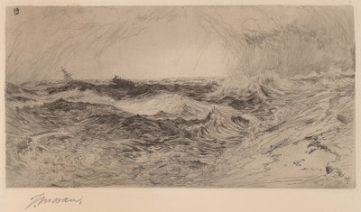 The Resounding Sea by Thomas Moran