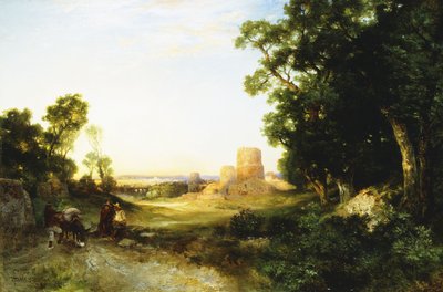 Tula, the Ancient Capital of Mexico, 1908 by Thomas Moran