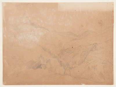 Yellowstone, Above Tower Falls by Thomas Moran