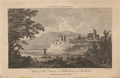 View of the Town and Cathedral of Carlisle by Thomas Morris