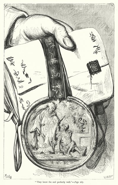 Illustration for Gulliver’s Travels by Jonathan Swift by Thomas Morten