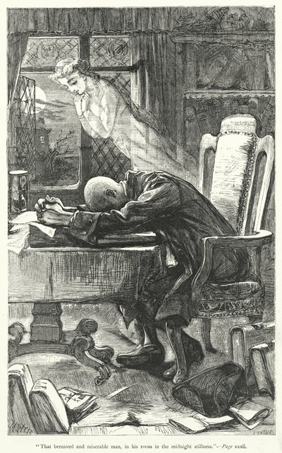 Illustration for life of Jonathan Swift by Thomas Morten