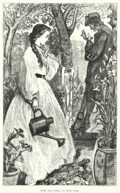 Illustration for life of Jonathan Swift by Thomas Morten