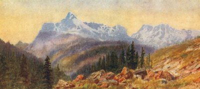 From the Foot of Eagle Peak, Selkirk Mountains by Thomas Mower Martin
