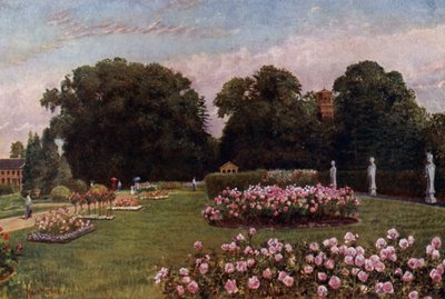 Kew Gardens: In the Italian Garden by Thomas Mower Martin