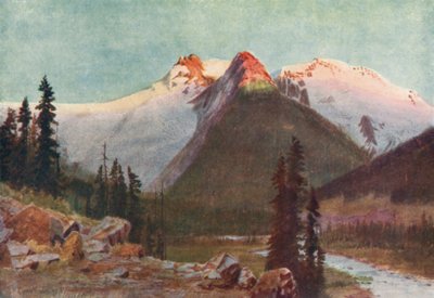 Sunset on the Great Selkirk Glaciers by Thomas Mower Martin