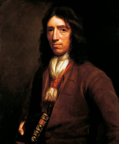 Portrait of William Dampier, British Circumnavigator, Hydrographer, Maritime Merchant, Pirate and Buccaneer by Thomas Murray